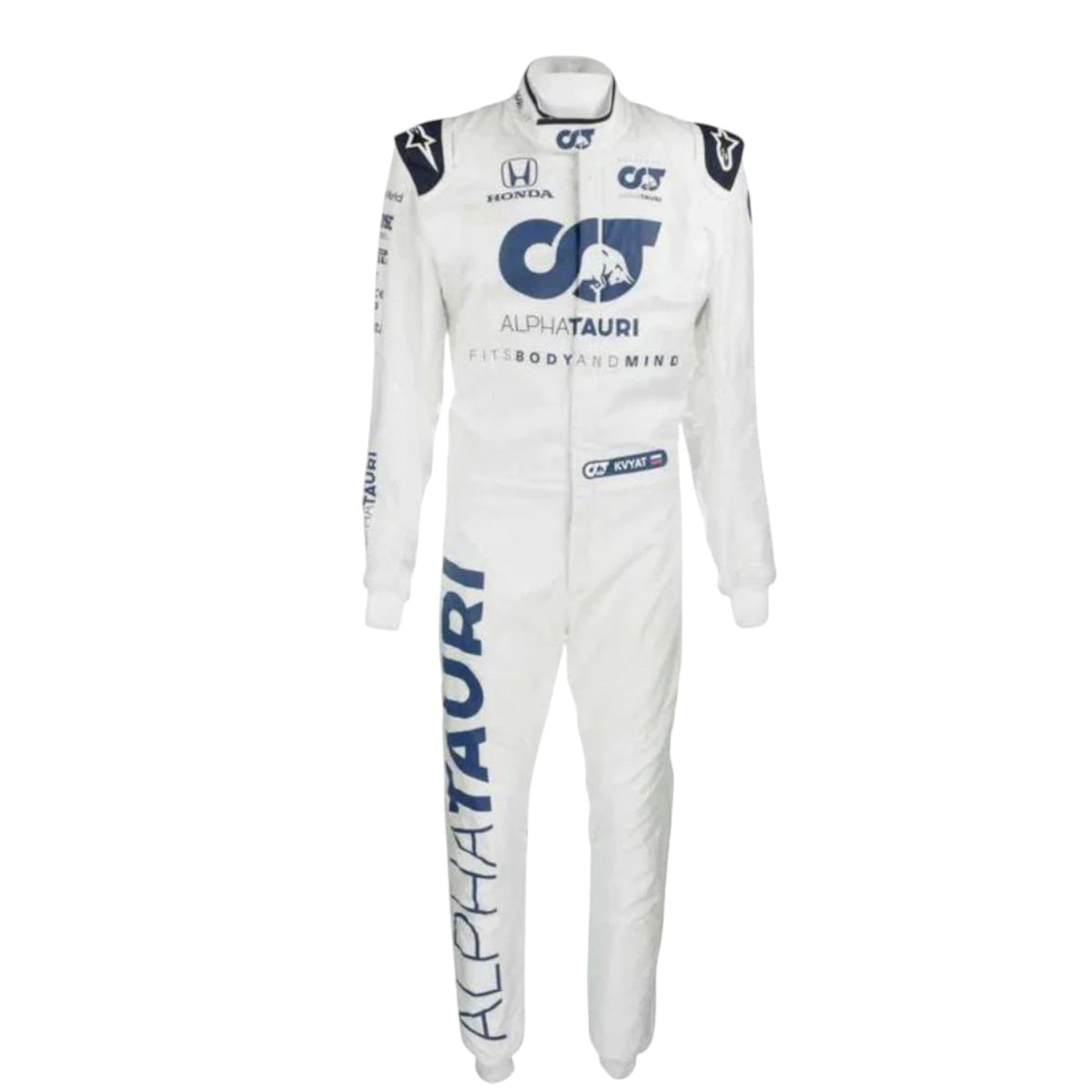 Daniil Kvyat 2020 Alphatauri F1 Race Suit - HH Racewears image 4
