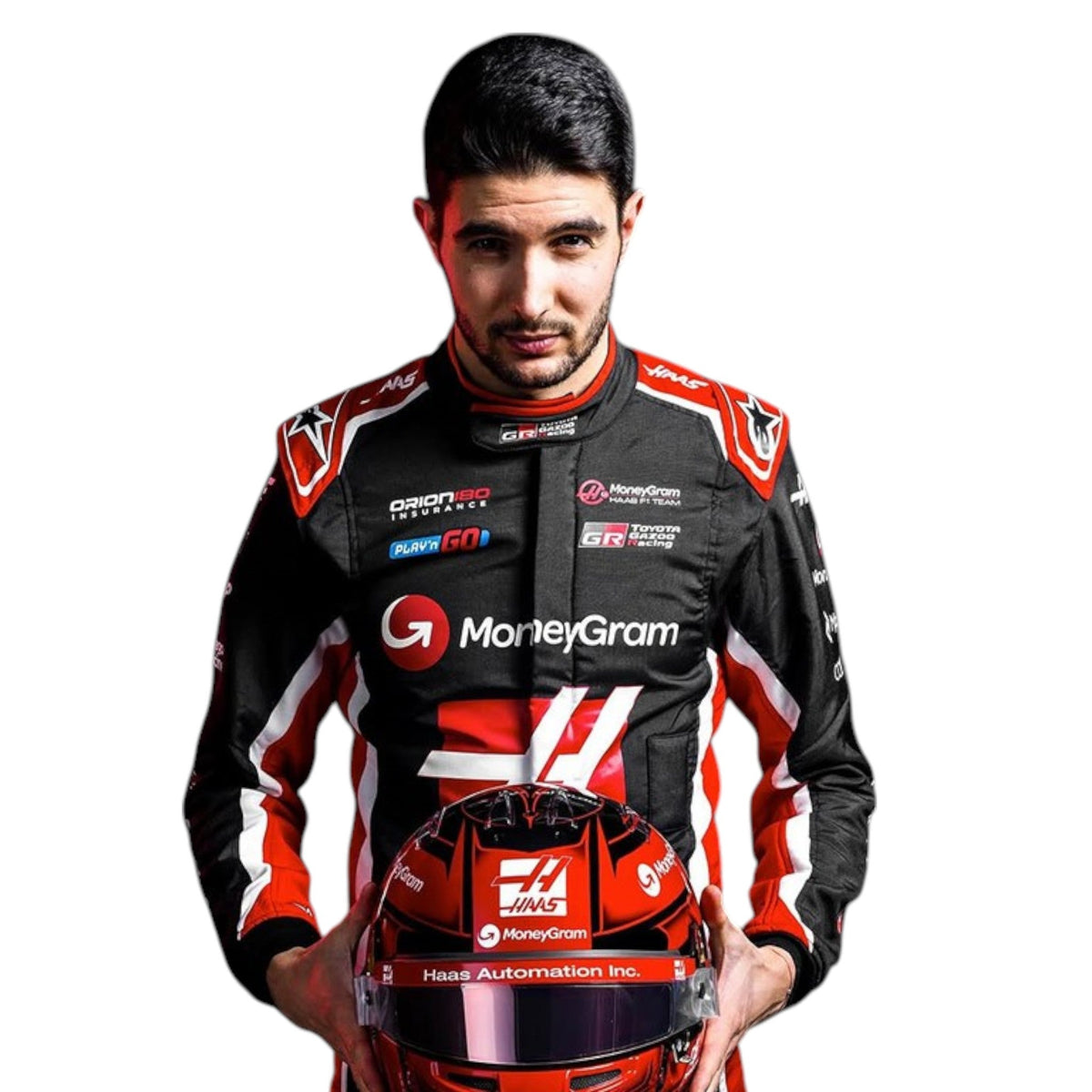 Esteban Ocon 2025 Haas F1 Race Suit - HH Racewears image 1