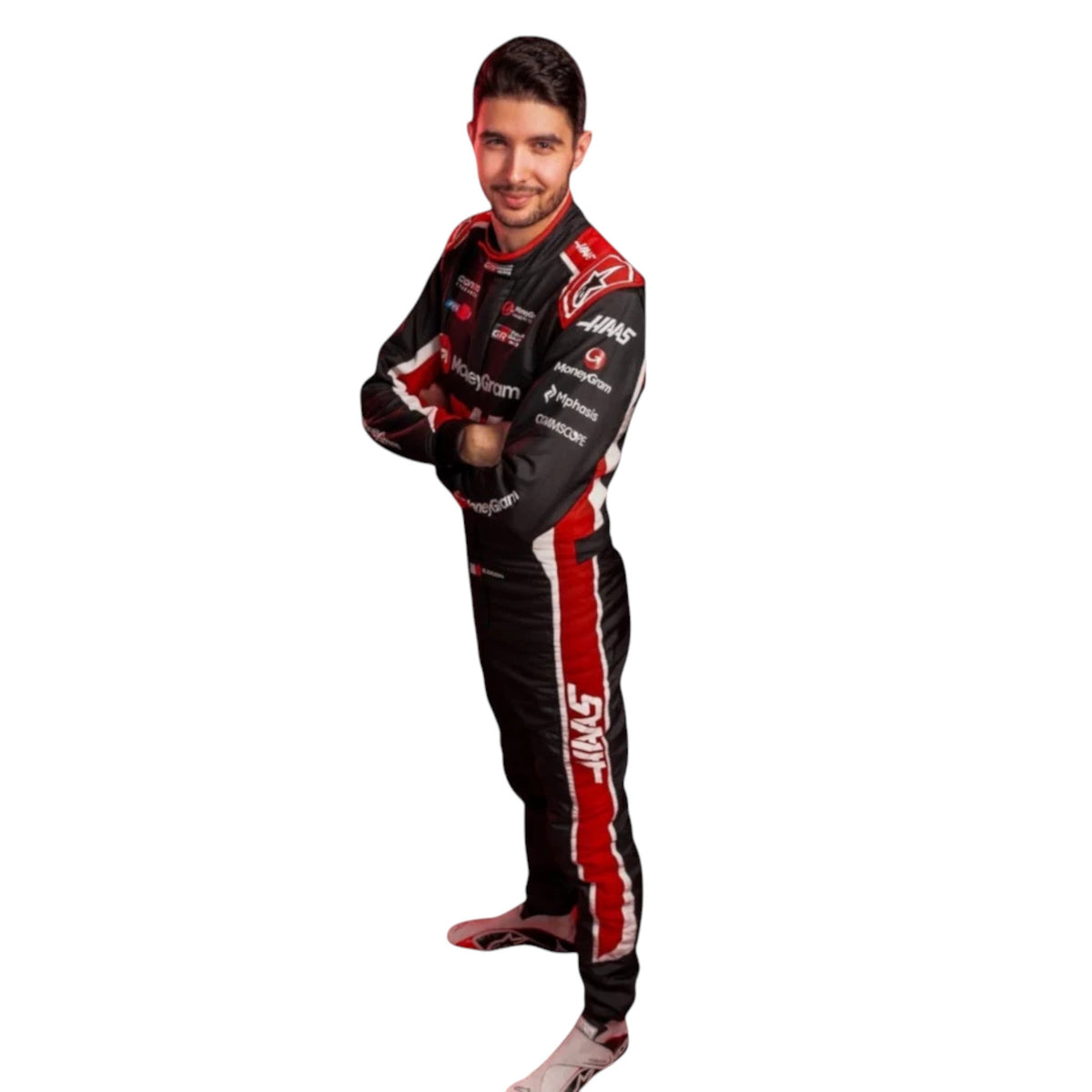 Esteban Ocon 2025 Haas F1 Race Suit - HH Racewears image 4