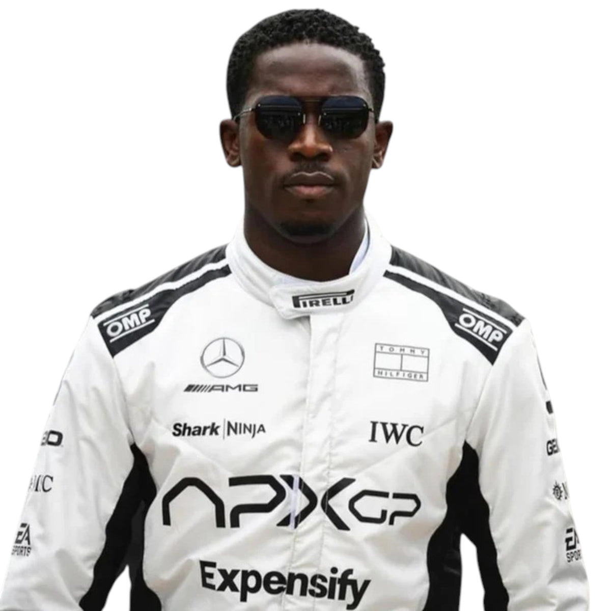 F1 Movie Joshua Pearce (Damson Idris) 2025 F1 Race Suit - HH Racewears image 1