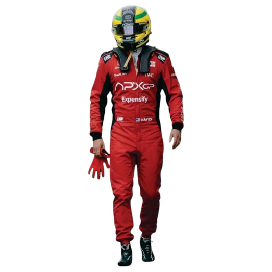 F1 Movie Sonny Hayes (Brad Pitt) 2025 F1 Race Suit (Red) - HH Racewears image 1