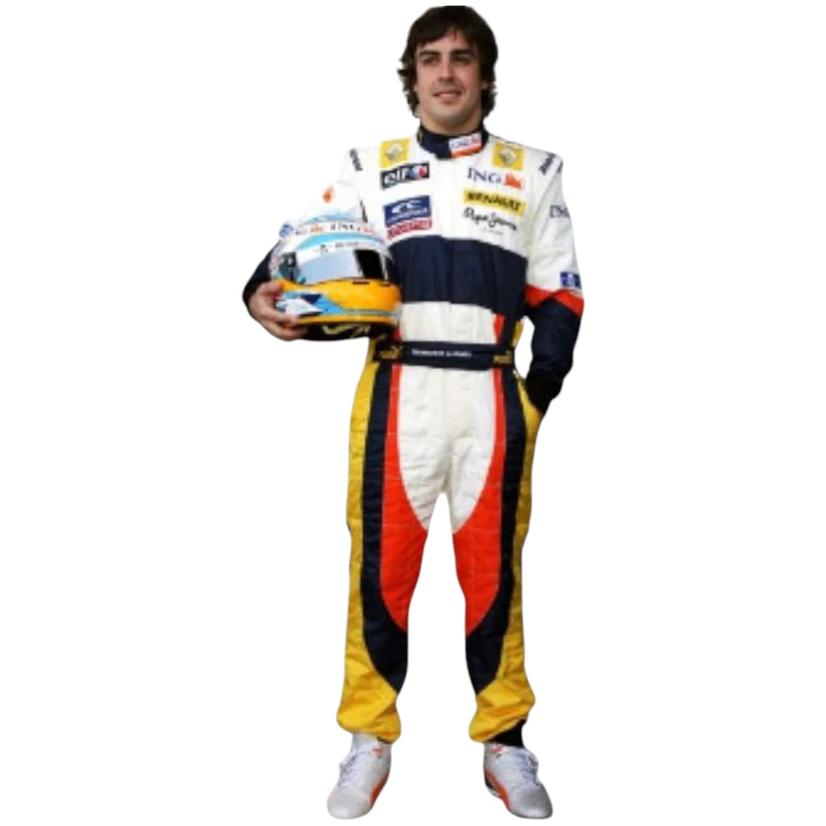Fernando Alonso 2008 Renault F1 Race Suit - HH Racewears image 1