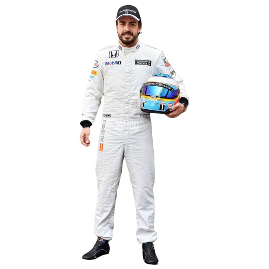 Fernando Alonso 2015 Mclaren F1 Race Suit - HH Racewears image 1