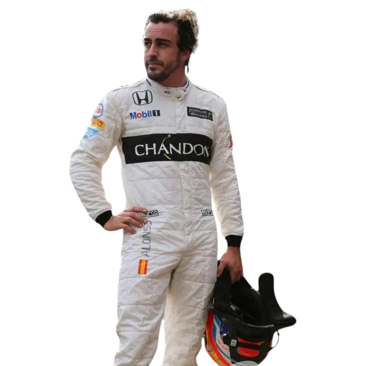Fernando Alonso 2016 Mclaren F1 Race Suit - HH Racewears image 3