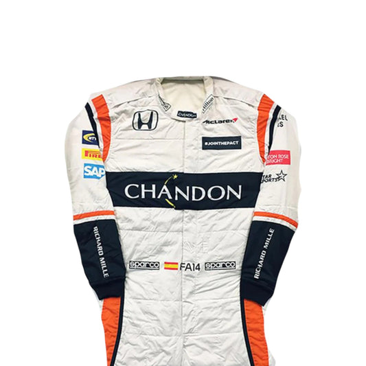 Fernando Alonso 2017 Mclaren F1 Race Suit - HH Racewears image 1