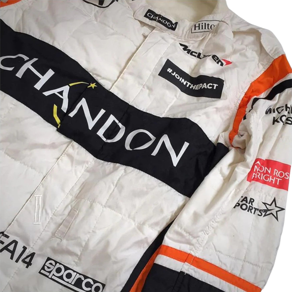 Fernando Alonso 2017 Mclaren F1 Race Suit - HH Racewears image 2