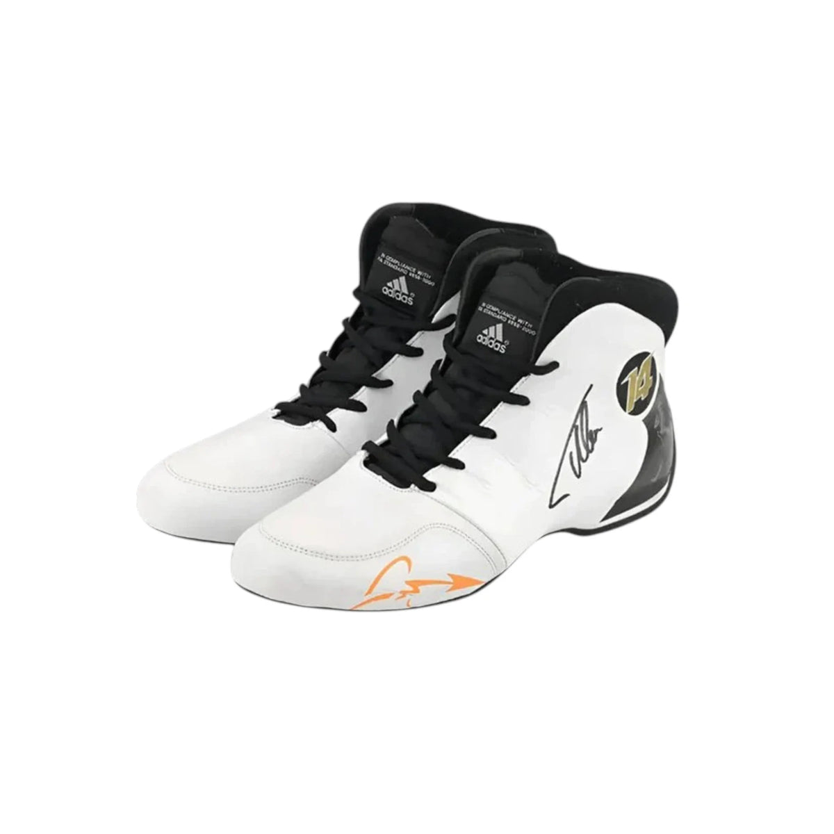 Fernando Alonso 2017 Mclaren F1 Racing Shoes - HH Racewears image 1