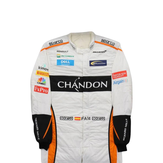 Fernando Alonso 2018 Mclaren F1 Race Suit - HH Racewears image 1