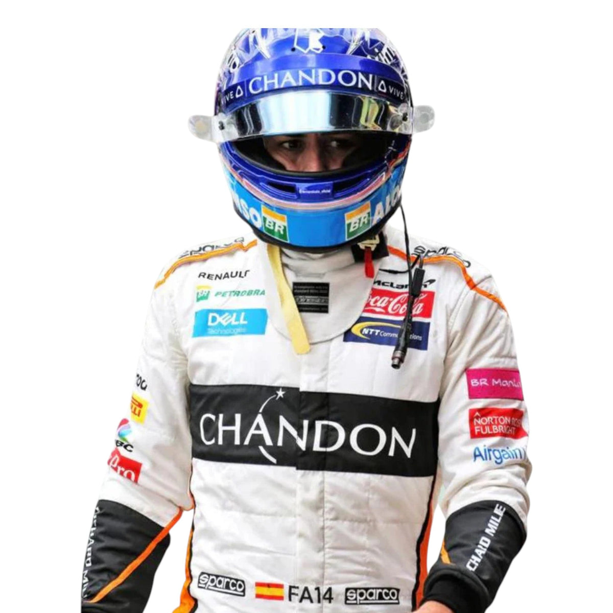 Fernando Alonso 2018 Mclaren F1 Race Suit - HH Racewears image 2