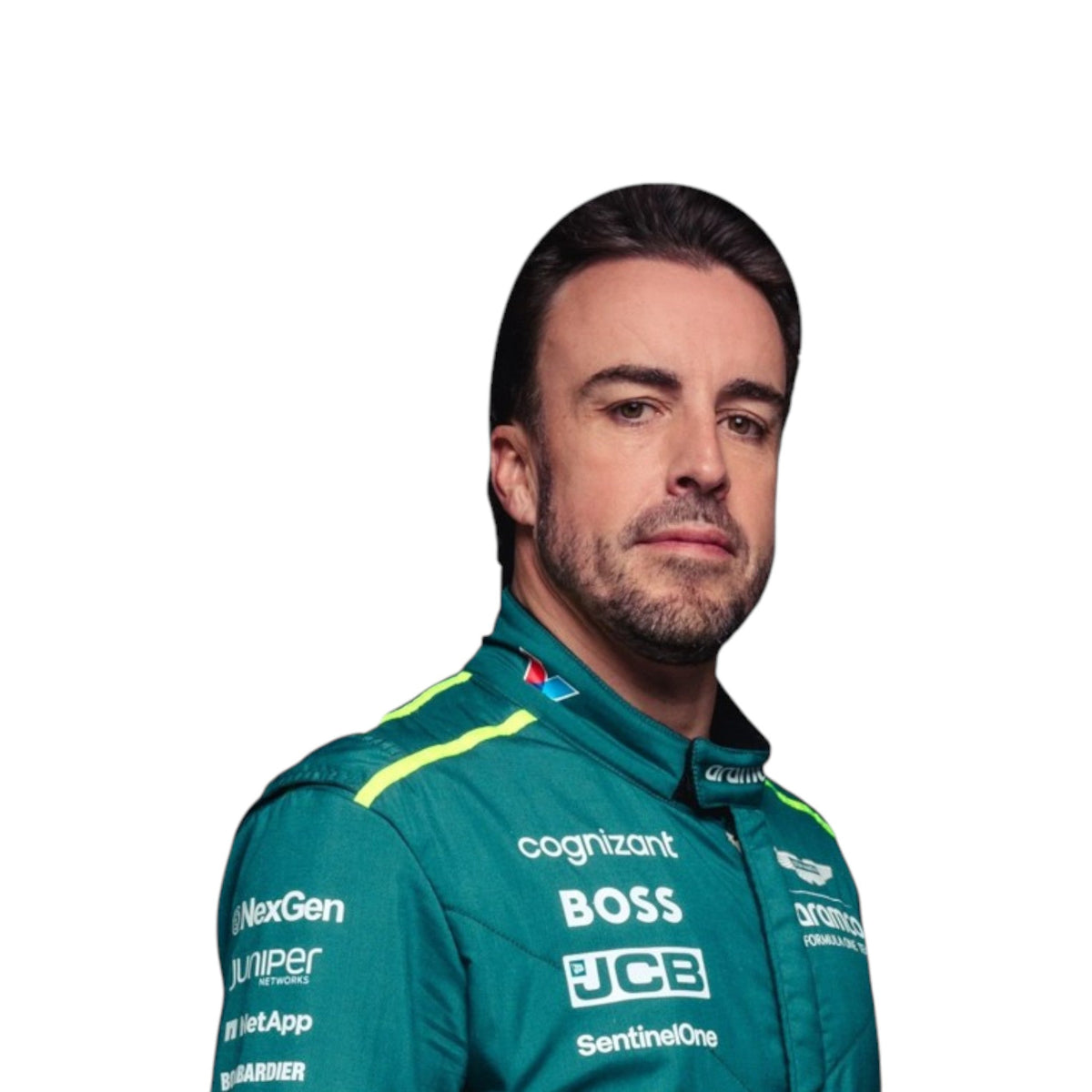 Fernando Alonso 2024 Aston Martin F1 Race Suit - HH Racewears image 2