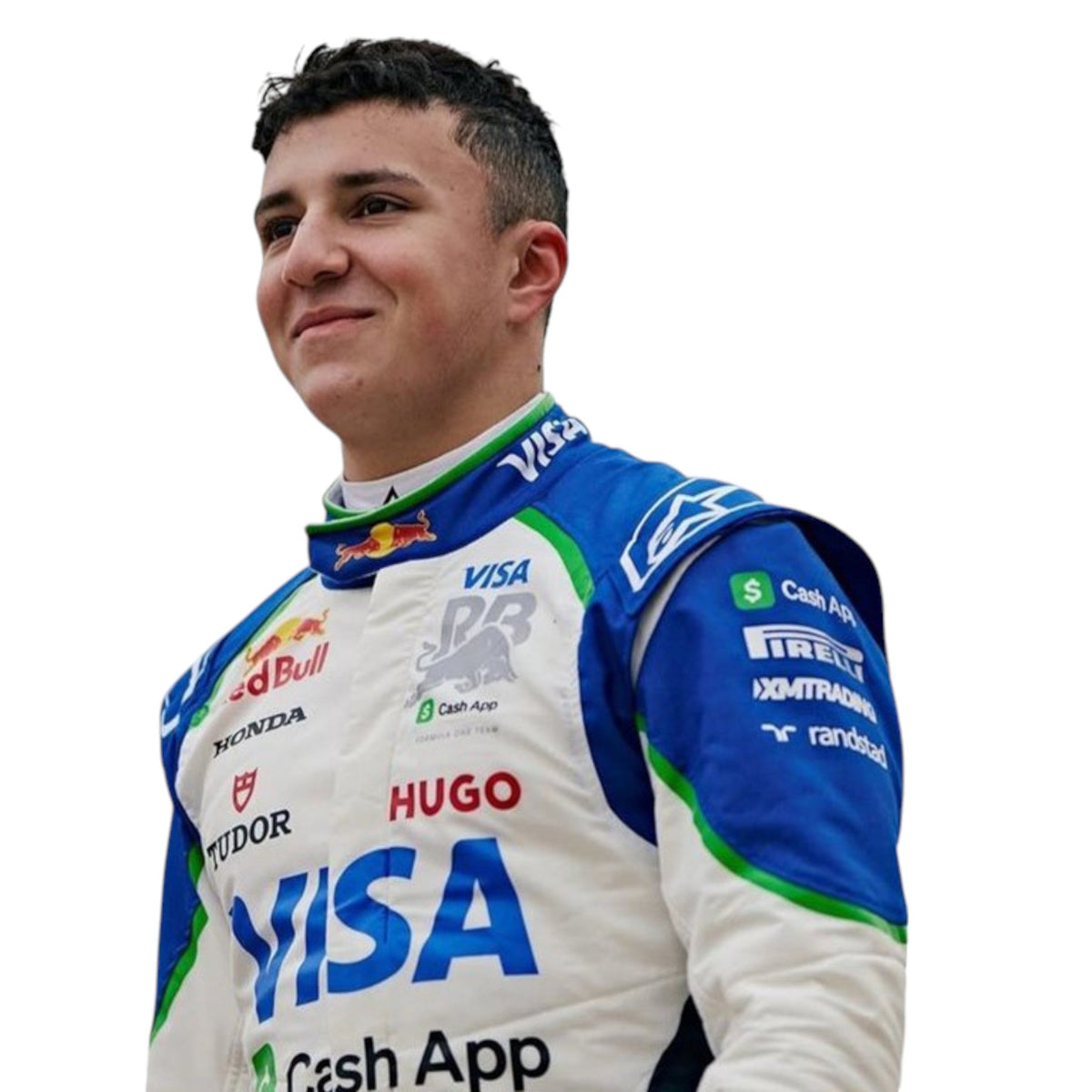Isac Hadjar 2025 Racing Bulls F1 Race Suit - HH Racewears image 1