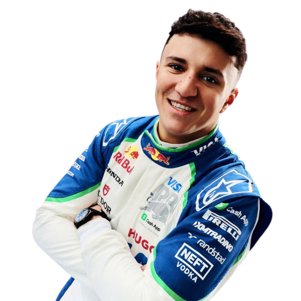 Isac Hadjar 2025 Racing Bulls F1 Race Suit - HH Racewears image 2