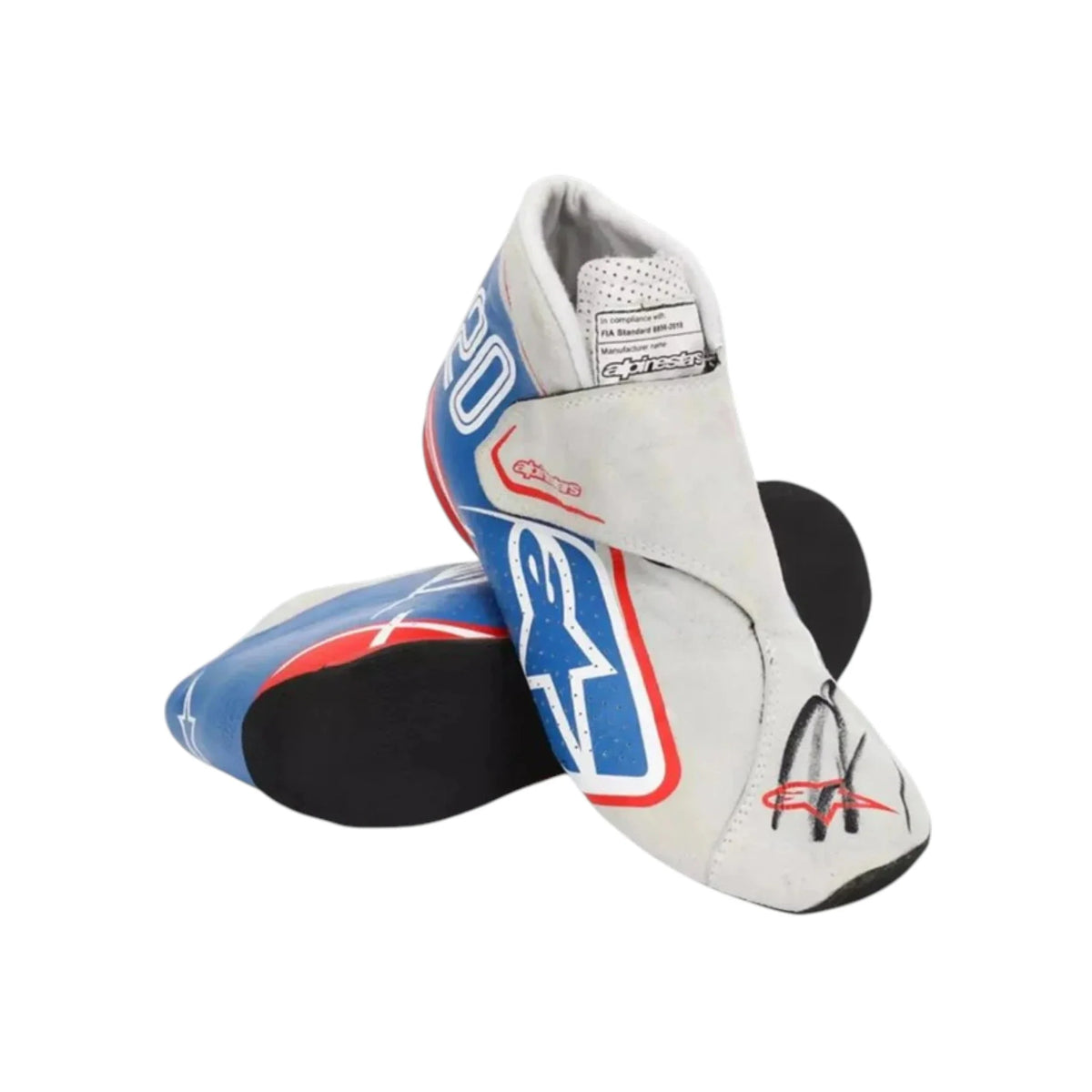 Kevin Magnussen 2022 Haas Italian GP Special Edition F1 Racing Shoes - HH Racewears image 4