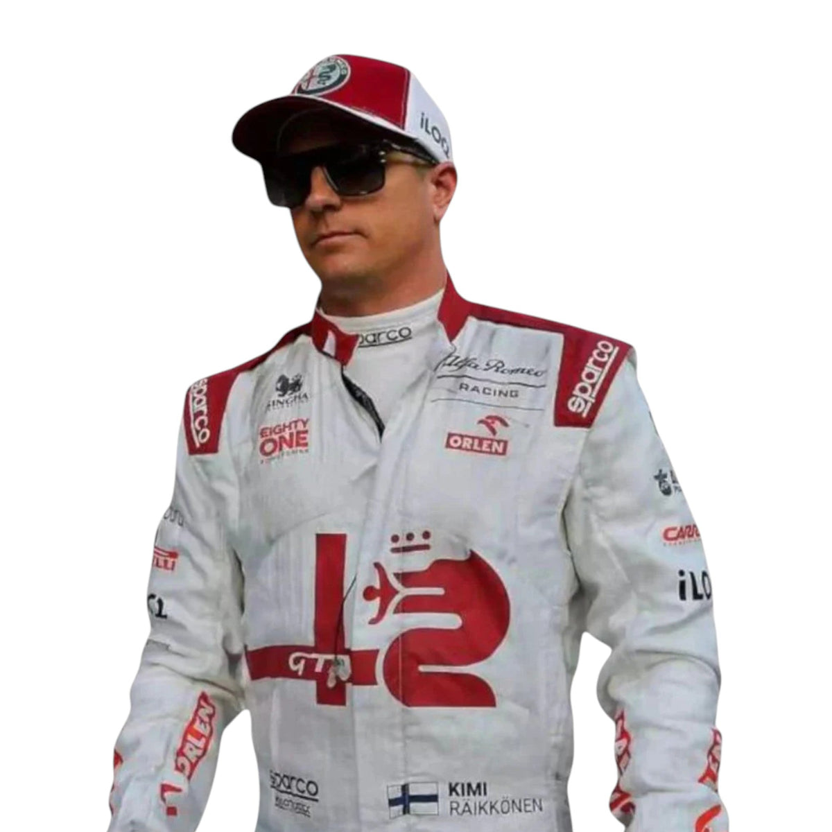Kimi Räikkönen 2021 Alfa Romeo F1 Race Suit - HH Racewears image 5