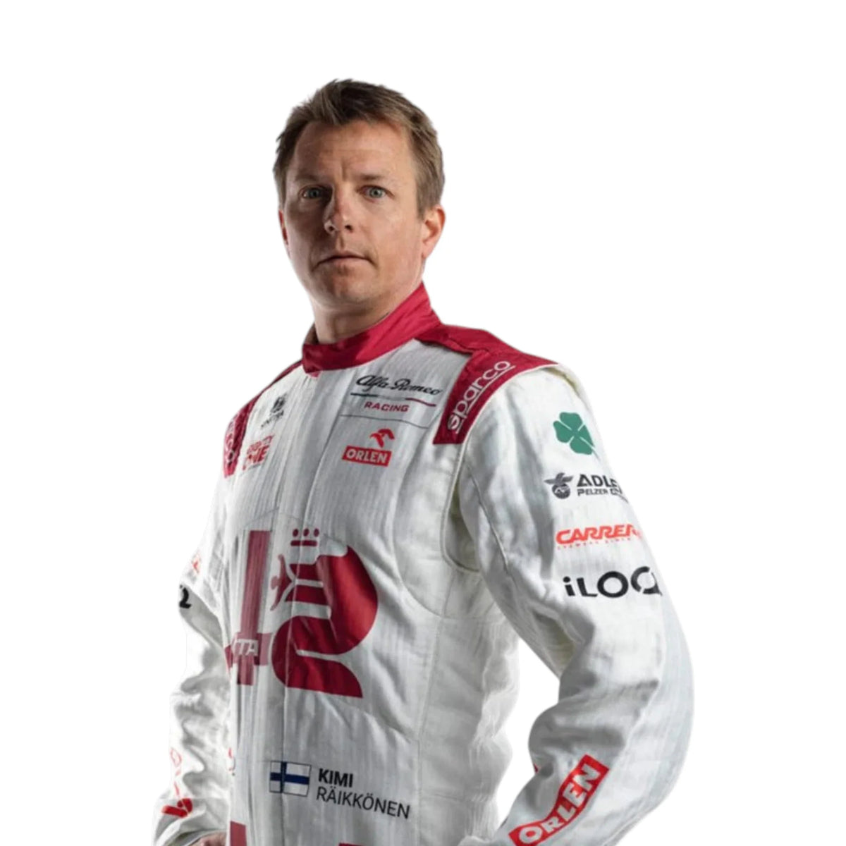 Kimi Räikkönen 2021 Alfa Romeo F1 Race Suit - HH Racewears image 6