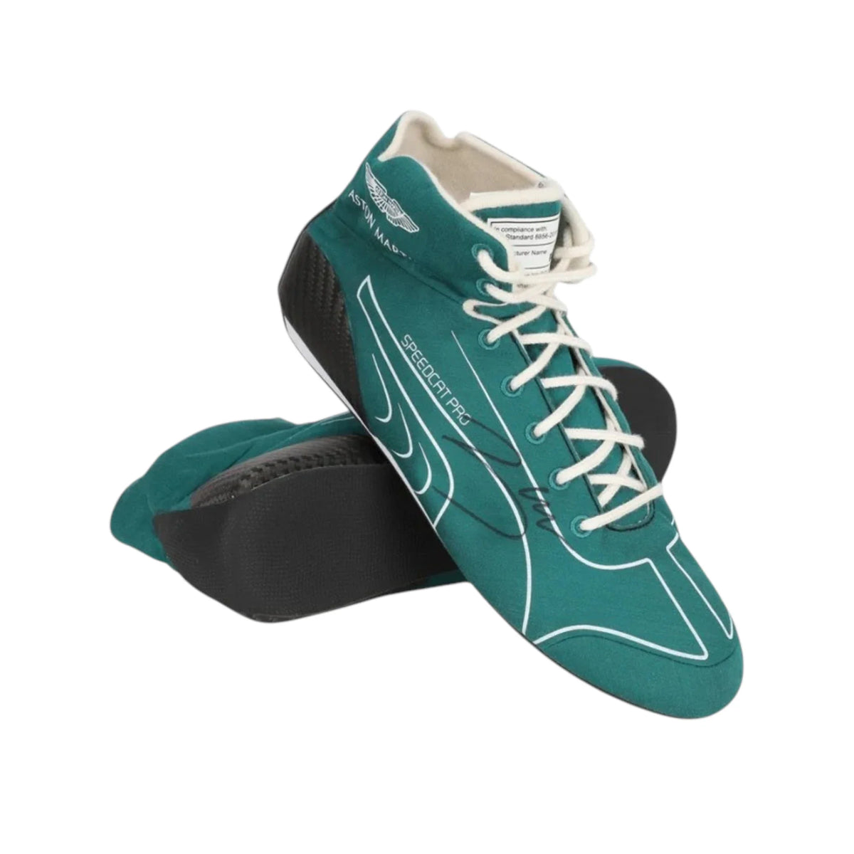 Lance Stroll 2022 Aston Martin Dutch GP F1 Racing Shoes - HH Racewears image 2