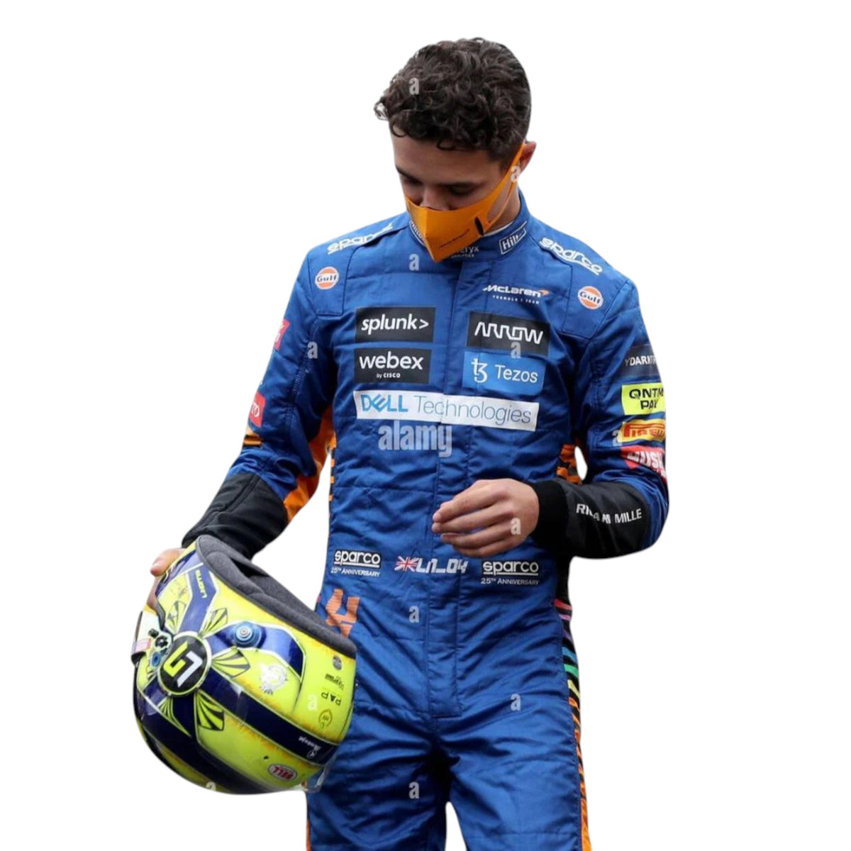 Lando Norris 2021 Mclaren F1 Race Suit - HH Racewears image 3