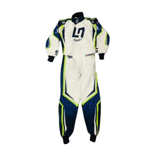 Lando Norris 2022 LN OMP Go Kart Racing Suit Overall - HH Racewears image 1