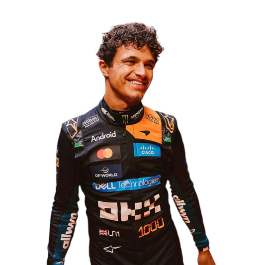 Lando Norris 2026 McLaren 1000th Monaco GP F1 Race Suit - HH Racewears image 1