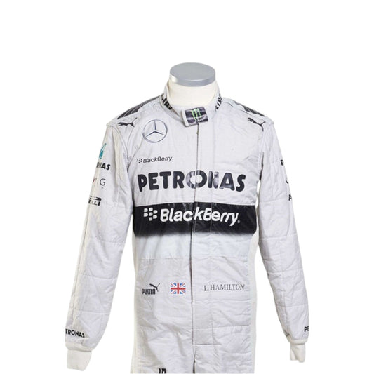 Lewis Hamilton 2014 Mercedes-AMG Petronas F1 Race Suit - HH Racewears image 1