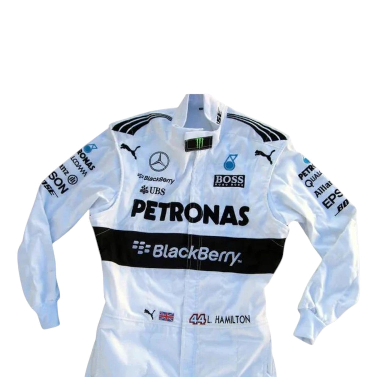 Lewis Hamilton 2015 Mercedes Petronas F1 Race Suit - HH Racewears image 2