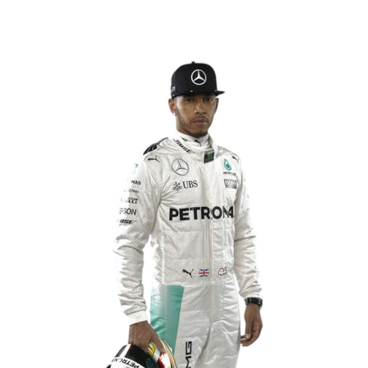 Lewis Hamilton 2016 Mercedes-AMG Petronas F1 Race Suit - HH Racewears image 1