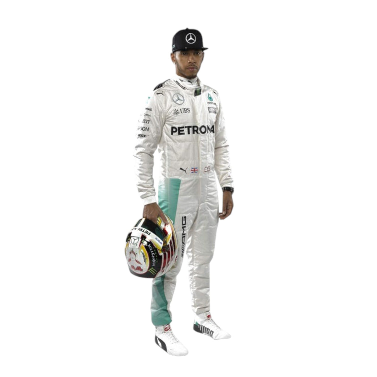 Lewis Hamilton 2016 Mercedes-AMG Petronas F1 Race Suit - HH Racewears image 2