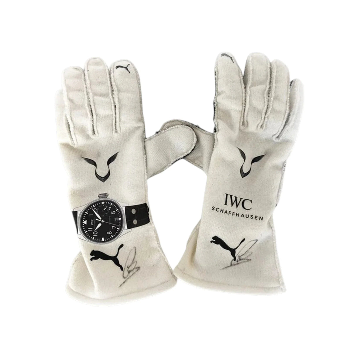 Lewis Hamilton 2019 Mercedes-AMG Petronas F1 Racing Gloves - HH Racewears image 1