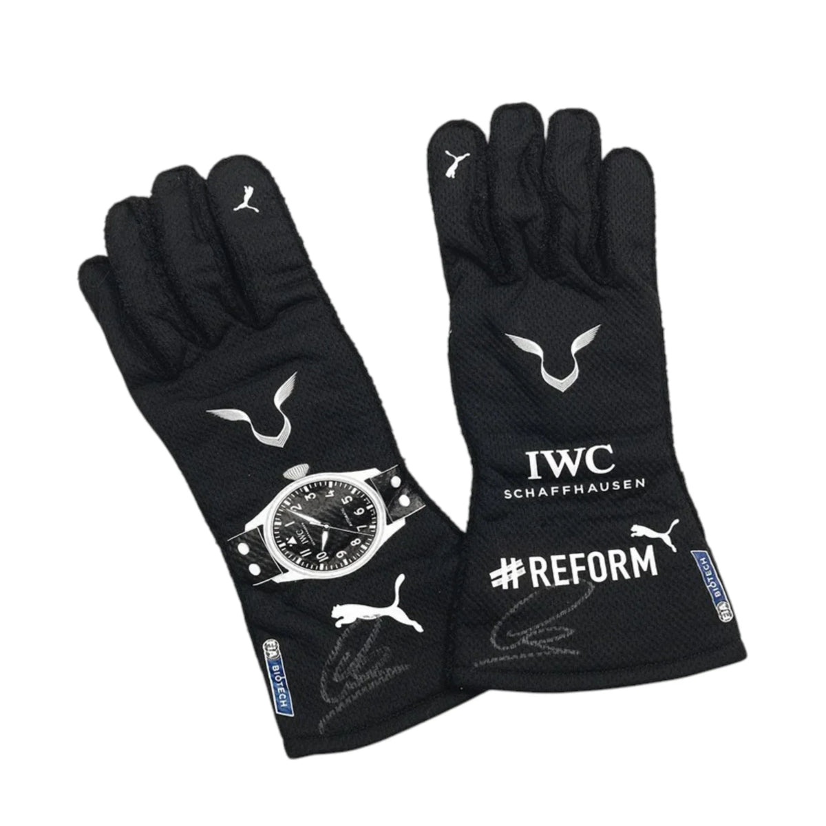 Lewis Hamilton 2021 Mercedes-AMG Petronas F1 Racing Gloves - HH Racewears image 1