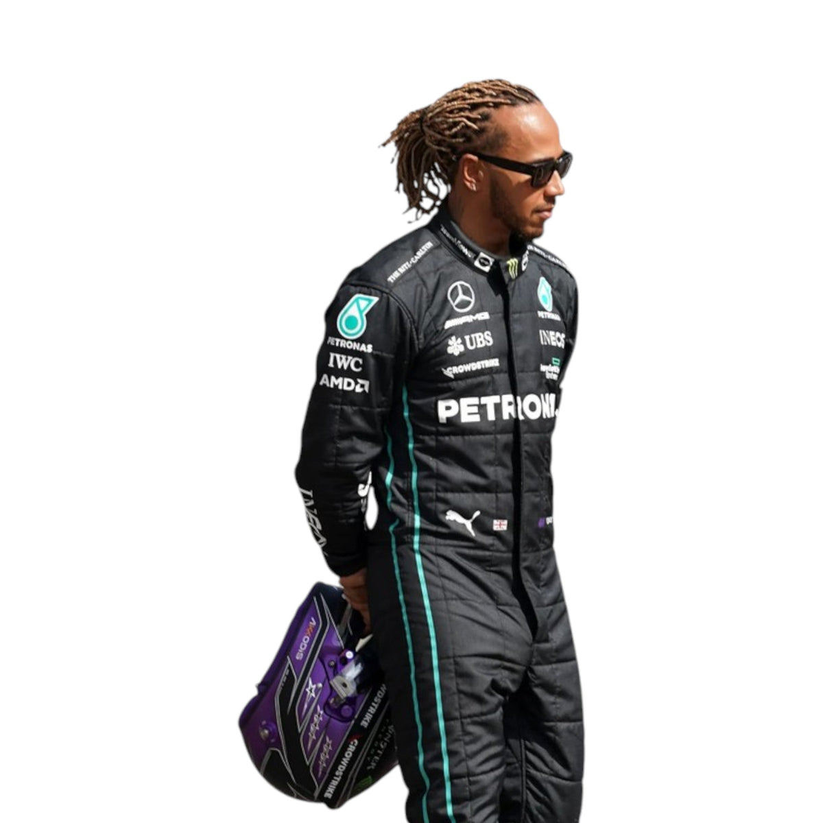 Lewis Hamilton 2022 Mercedes AMG Petronas F1 Race Suit - HH Racewears image 2