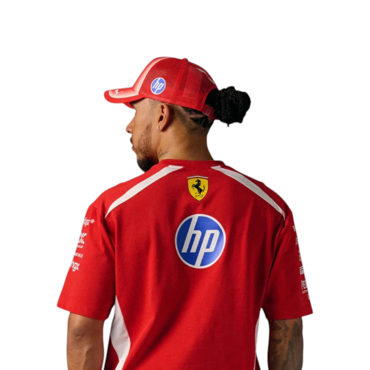 Lewis Hamilton 2025 Ferrari F1 Racing T-Shirt - HH Racewears image 4