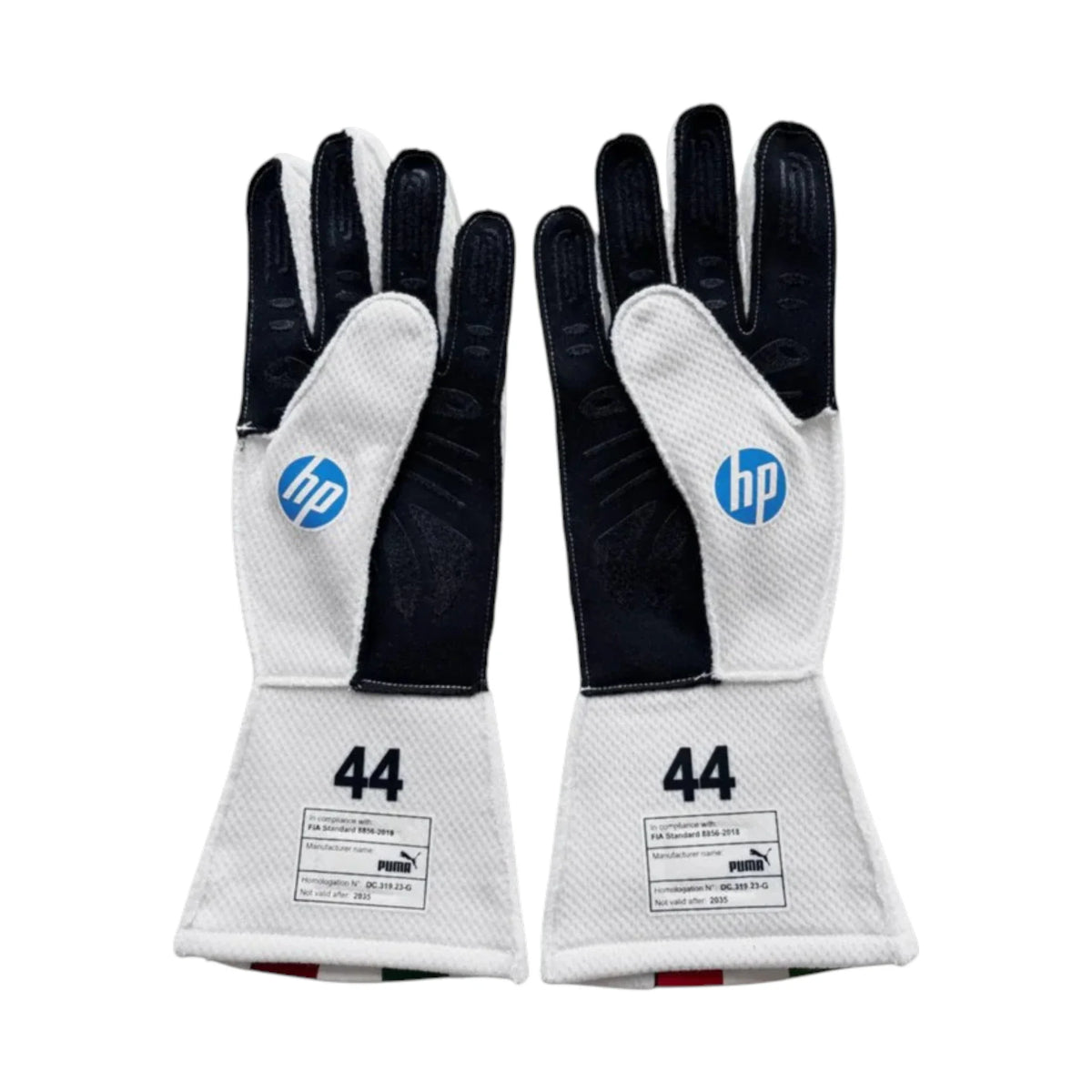 Lewis Hamilton 2025 Ferrari Monza GP F1 Racing Gloves - HH Racewears image 2