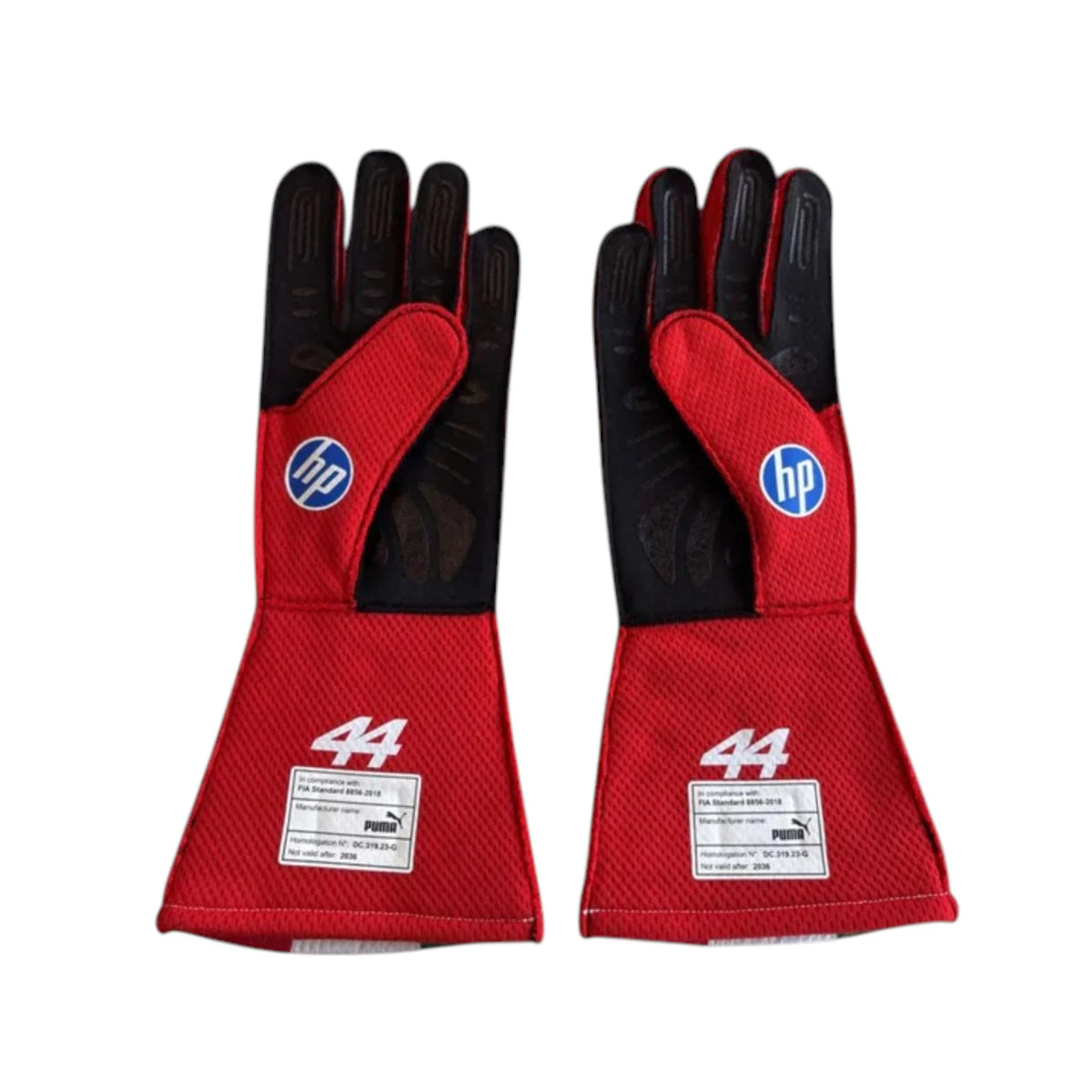 Lewis Hamilton 2026 Ferrari Monaco GP F1 Racing Gloves - HH Racewears image 2