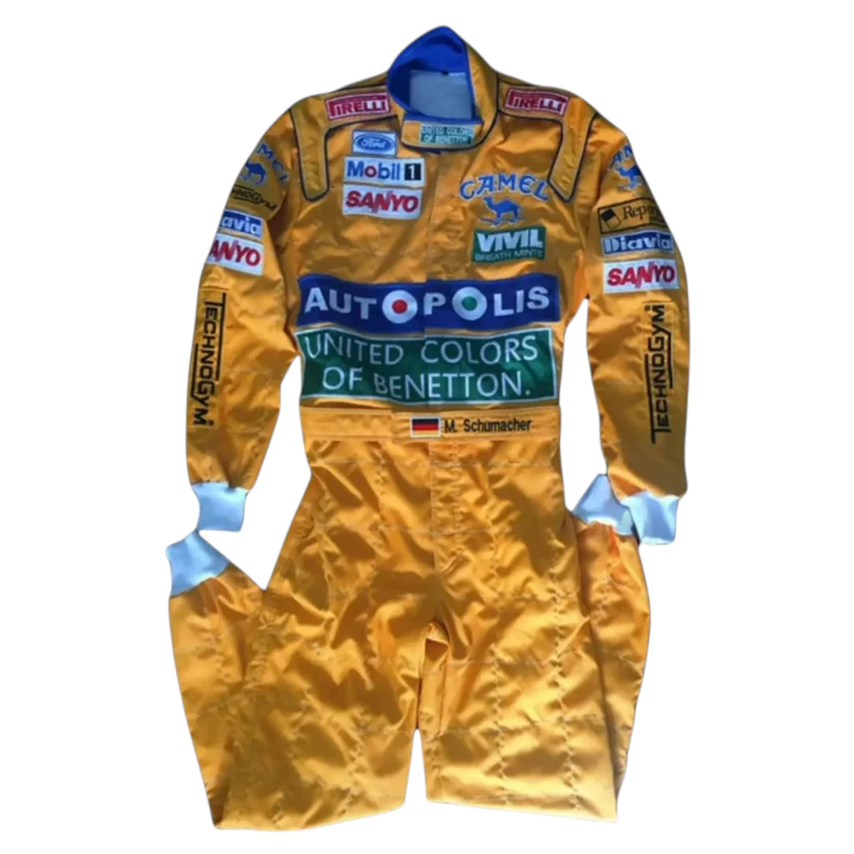 Michael Schumacher 1991 Benetton F1 Racing Suit - HH Racewears image 1