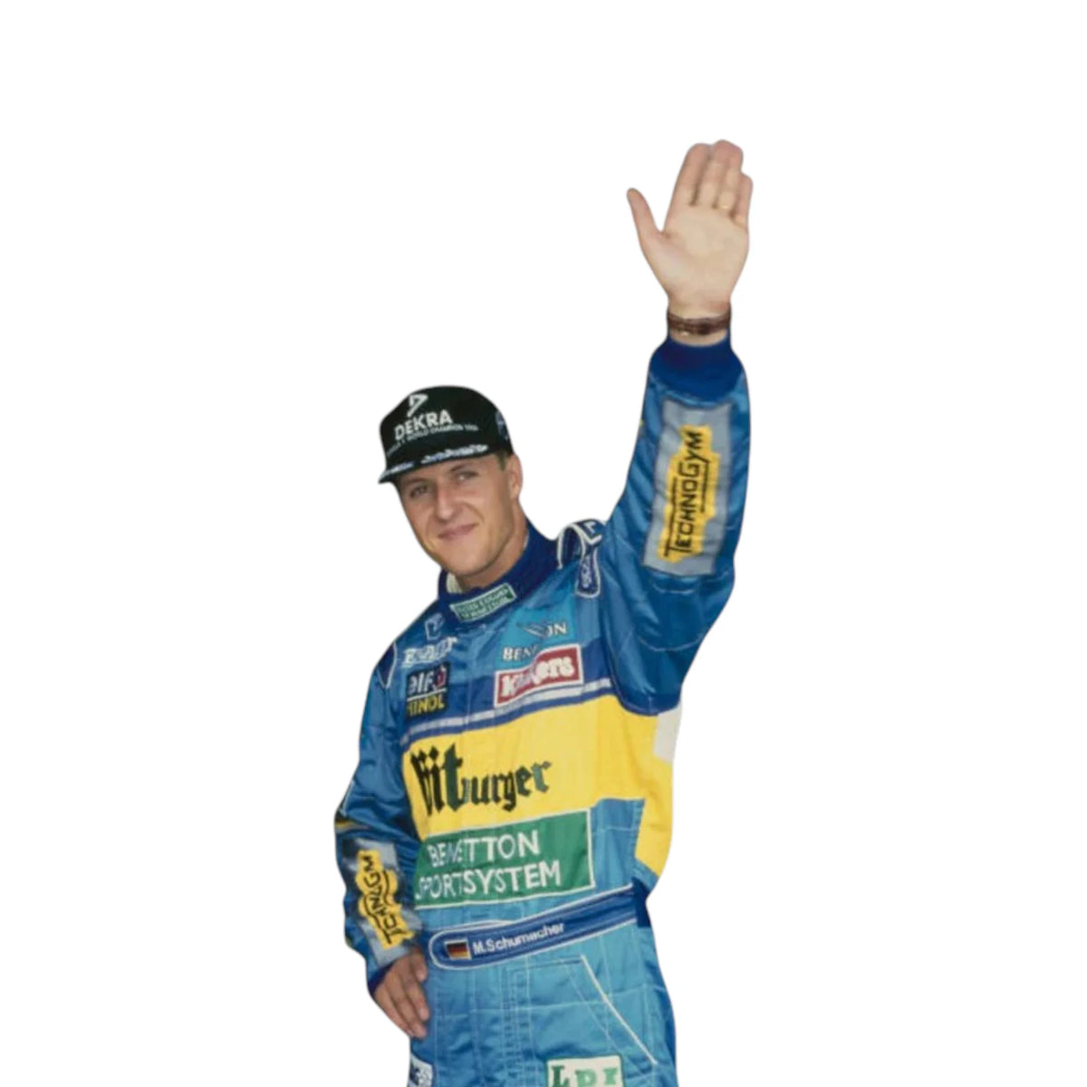Michael Schumacher 1995 Benetton F1 Racing Suit - HH Racewears image 3
