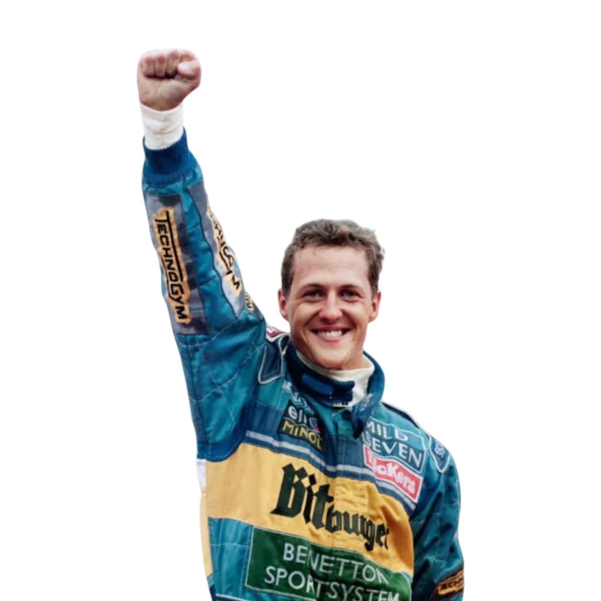Michael Schumacher 1995 Benetton F1 Racing Suit - HH Racewears image 4