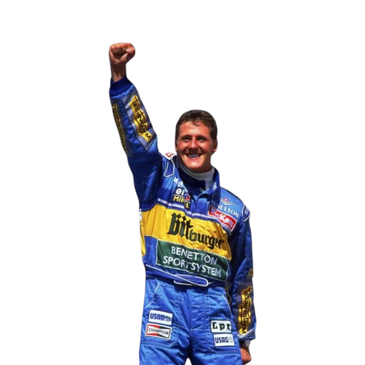 Michael Schumacher 1995 Benetton F1 Racing Suit - HH Racewears image 5
