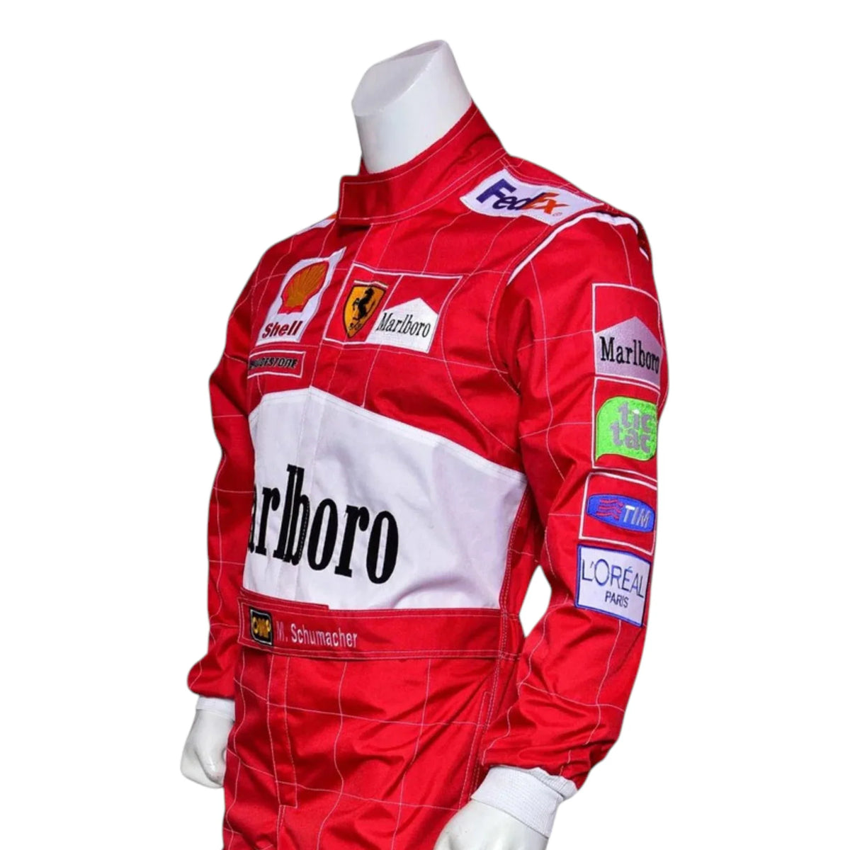 Michael Schumacher 2001 Ferrari Belgian GP F1 Racing Suit - HH Racewears image 7