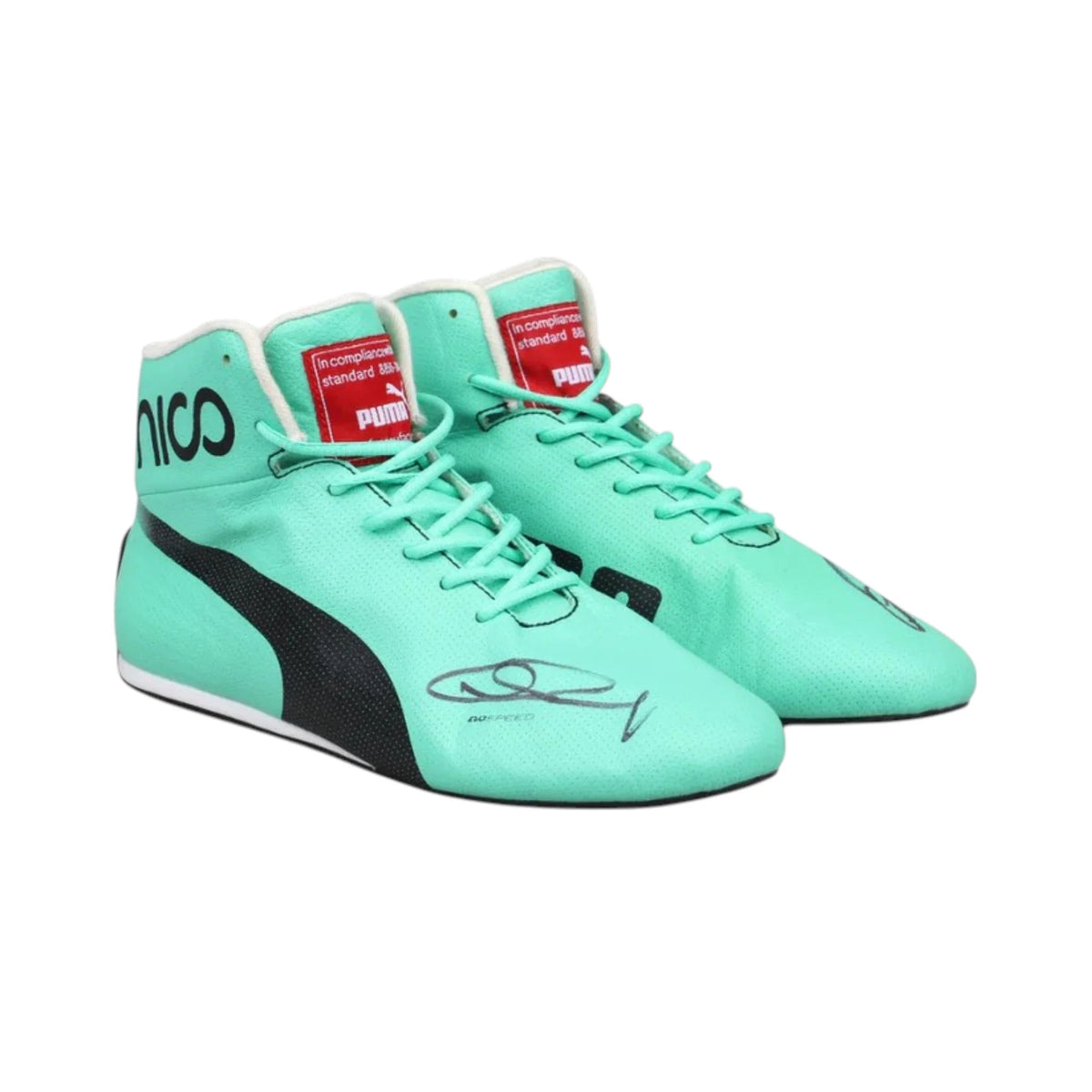 Nico Rosberg 2016 Mercedes-AMG Petronas F1 Racing Shoes - HH Racewears image 1