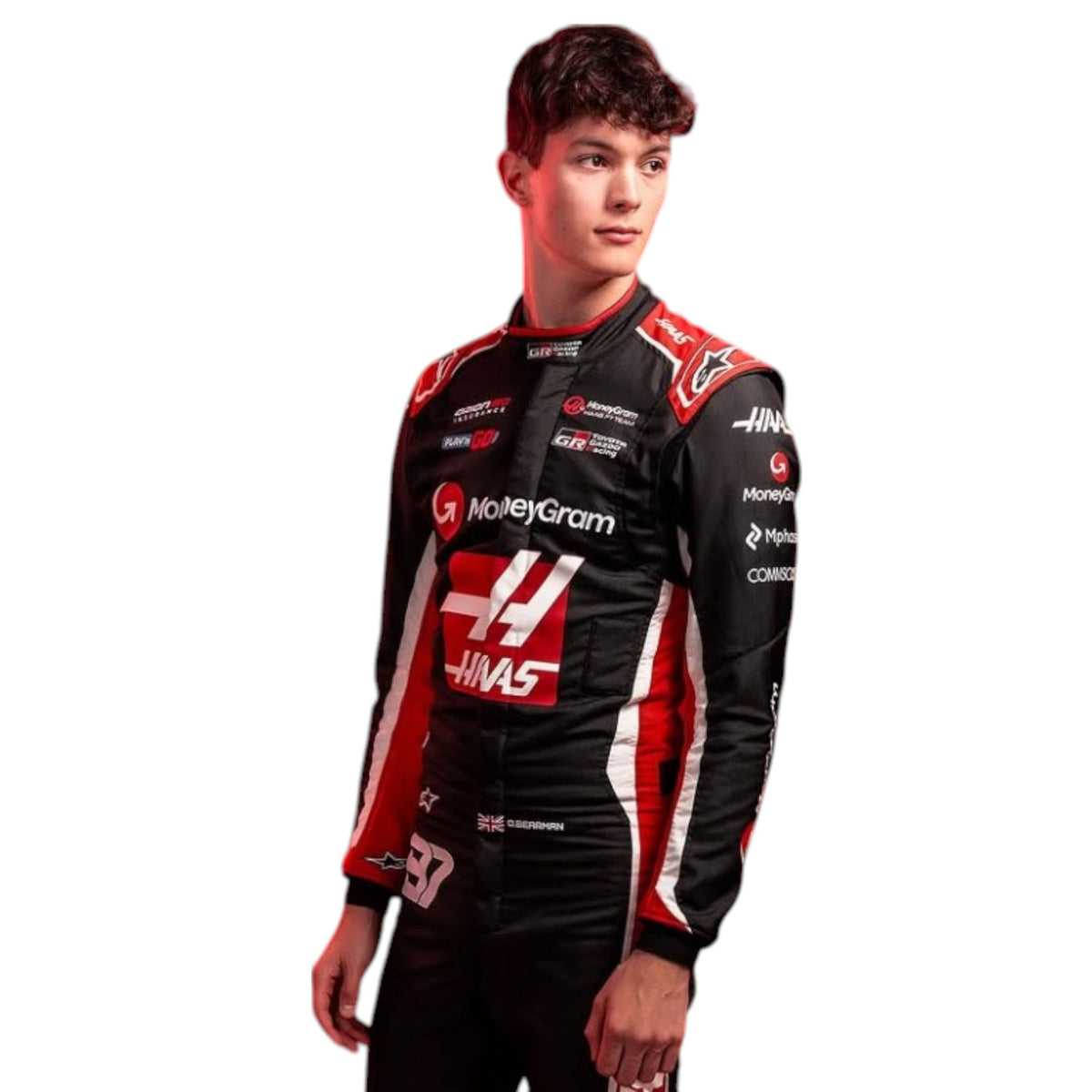 Oliver Bearman 2025 Haas F1 Race Suit - HH Racewears image 2