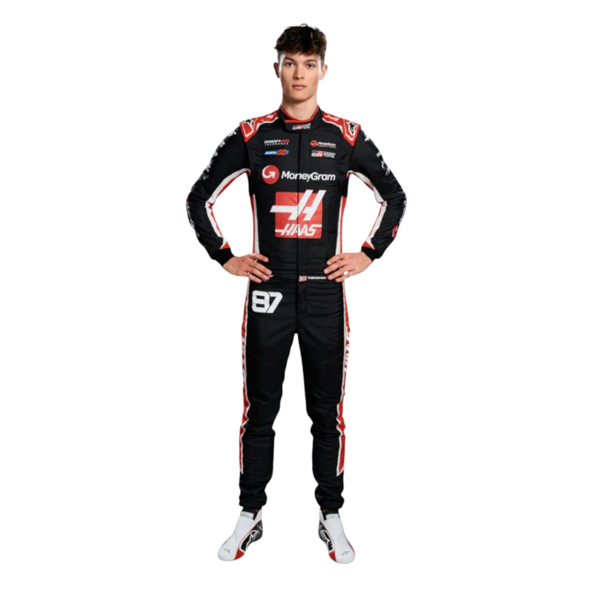 Oliver Bearman 2025 Haas F1 Race Suit - HH Racewears image 3
