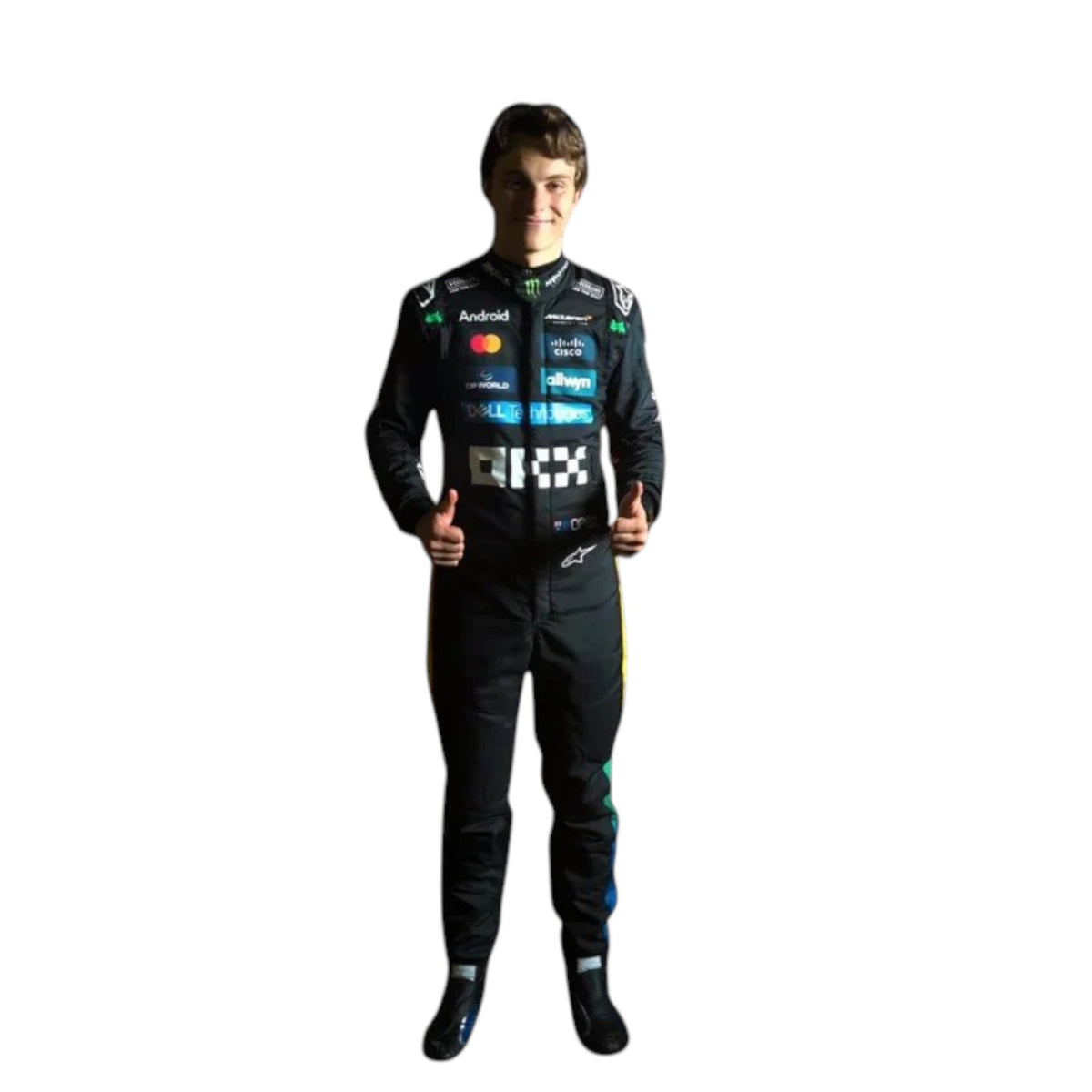 Oscar Piastri 2025 Mclaren Silverstone British F1 Race Suit - HH Racewears image 1