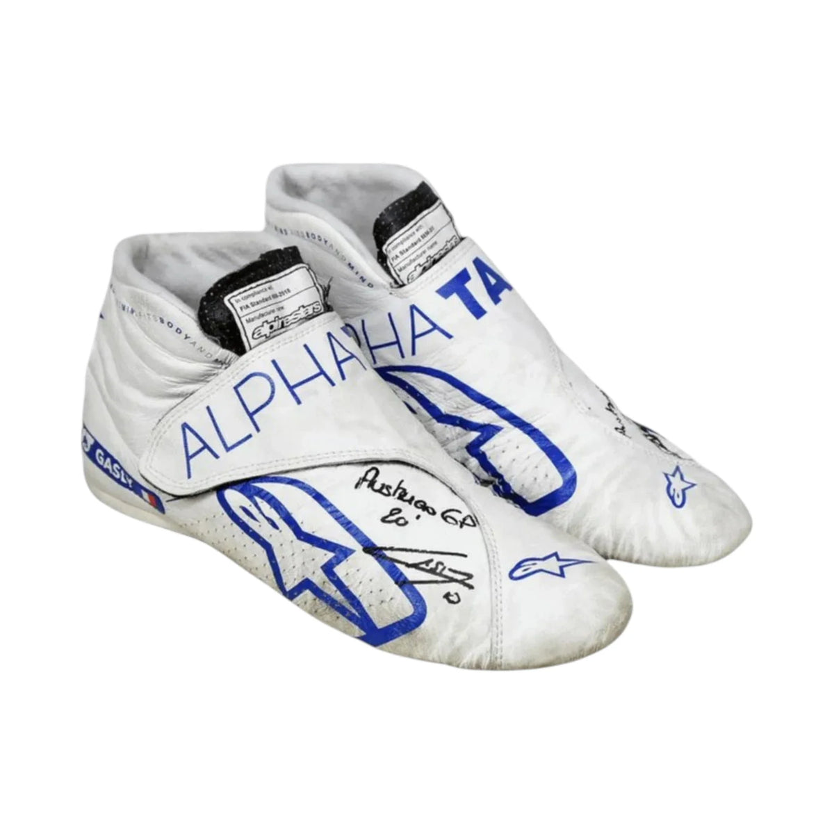 Pierre Gasly 2020 AlphaTauri Austrian GP F1 Racing Shoes - HH Racewears image 1