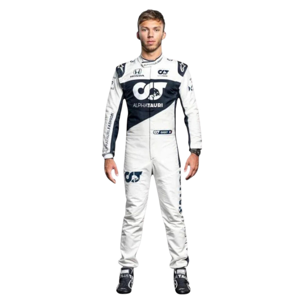 Pierre Gasly 2021 AlphaTauri F1 Race Suit - HH Racewears image 1
