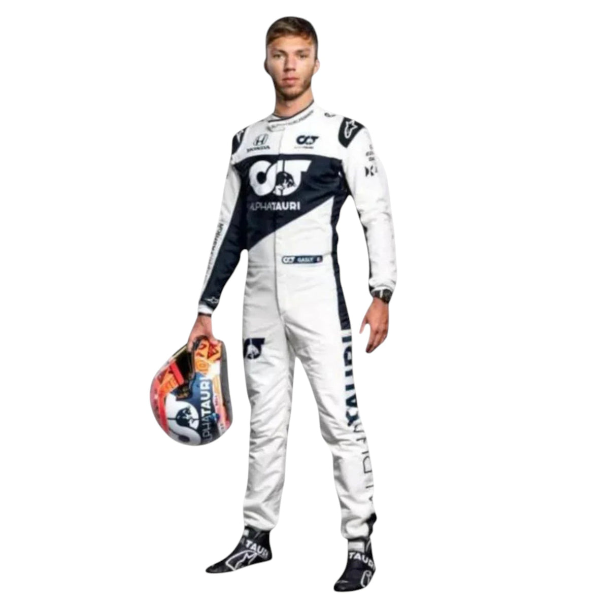 Pierre Gasly 2021 AlphaTauri F1 Race Suit - HH Racewears image 2