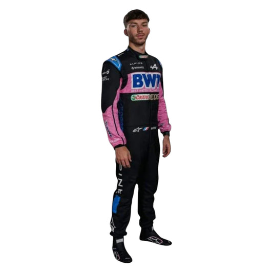 Pierre Gasly 2023 BWT Alpine F1 Race Suit - HH Racewears image 1