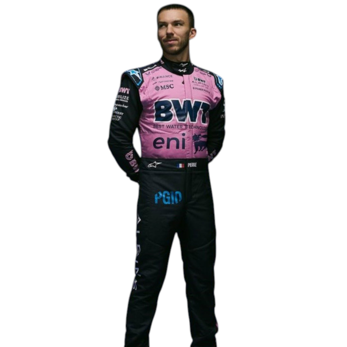 Pierre Gasly 2025 BWT Alpine F1 Race Suit - HH Racewears image 2