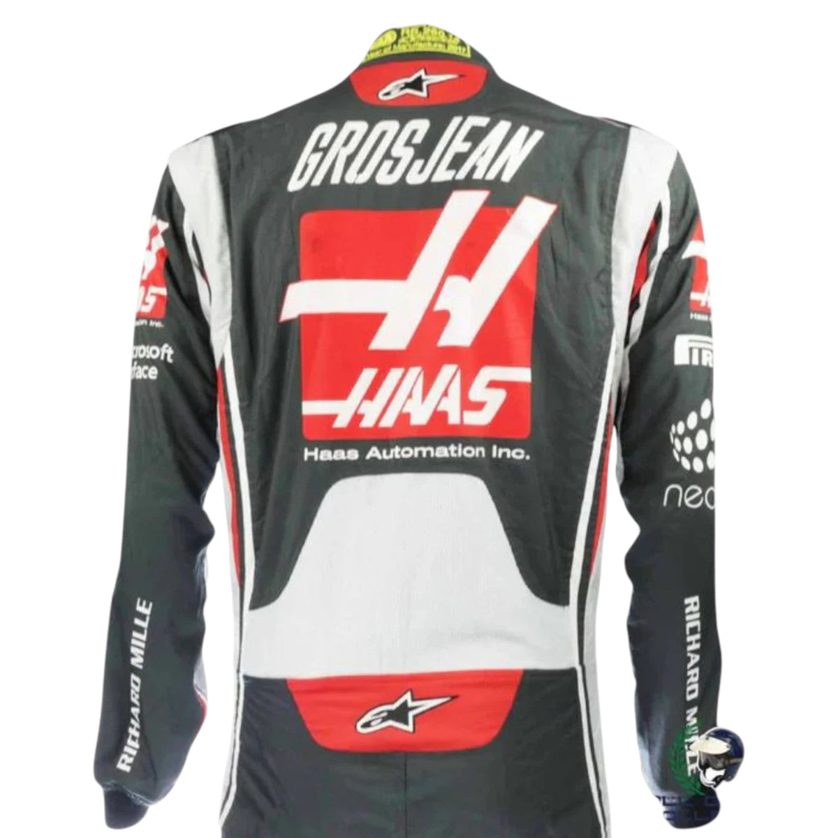 Romain Grosjean 2017 Haas F1 Race Suit - HH Racewears image 3
