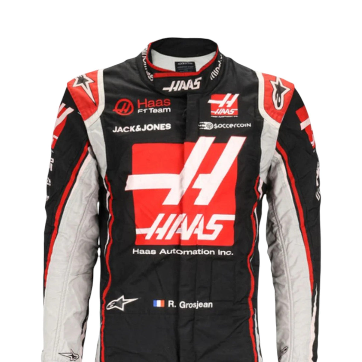 Romain Grosjean 2020 Haas F1 Race Suit - HH Racewears image 3