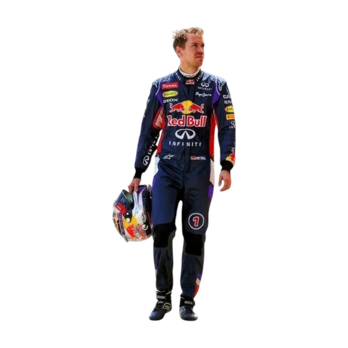Sebastian Vettel 2014 Red Bull F1 Racing Suit - HH Racewears image 1